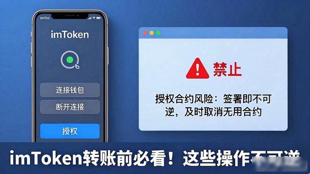 imToken转账前必看！这些操作不可逆