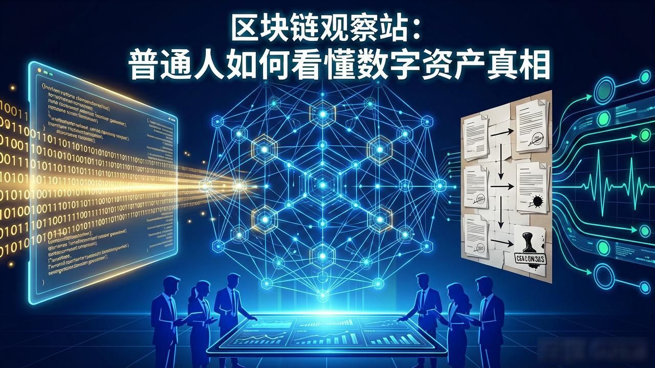 区块链观察站：普通人如何看懂数字资产真相