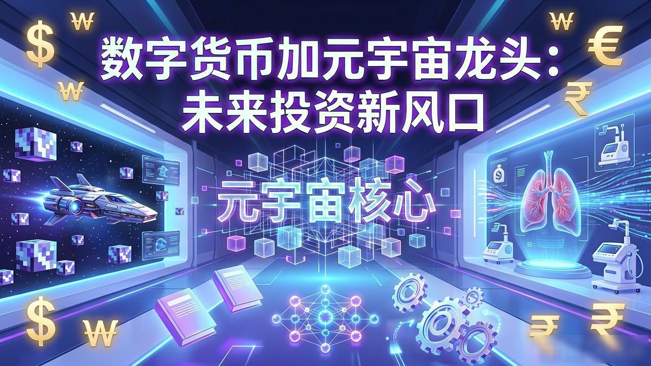 数字货币加元宇宙龙头_区块链技术虚拟经济_数字货币元宇宙龙头企业