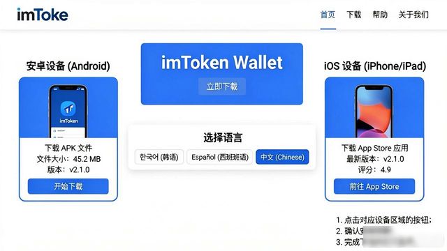 imToken钱包多语言版本在哪下载？官网下载步骤详解
